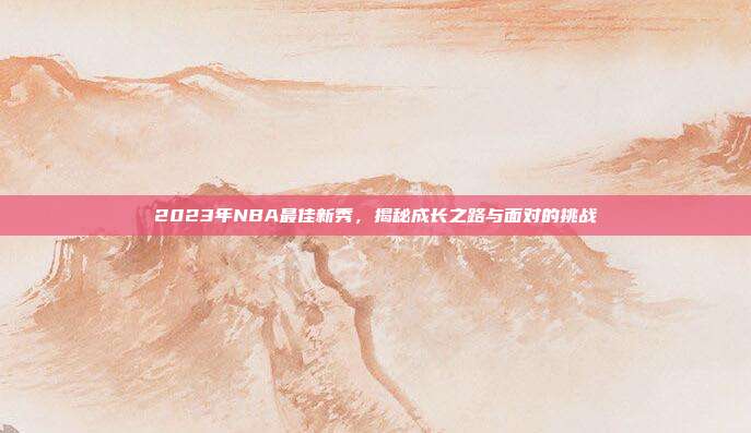 2023年NBA最佳新秀，揭秘成长之路与面对的挑战