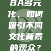 883. CBA多元化，如何吸引不同文化背景的观众？🌍