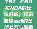 787. CBA与NBA的比较分析，揭示篮球运动的全球差异与融合